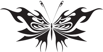 Tribal Butterfly 33
